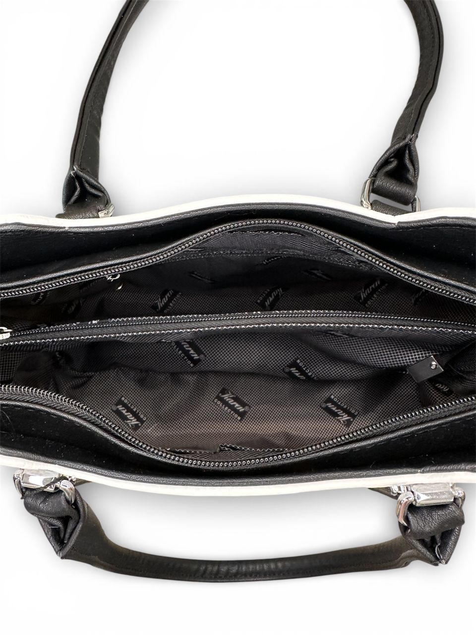 Fehér Karen nagy, osztott válltáska