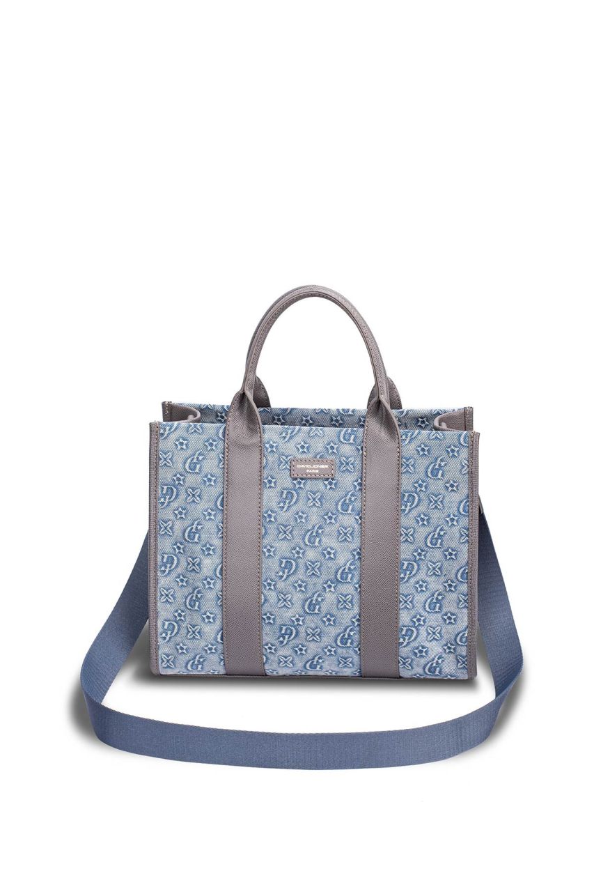 Kék David Jones farmer kézitáska