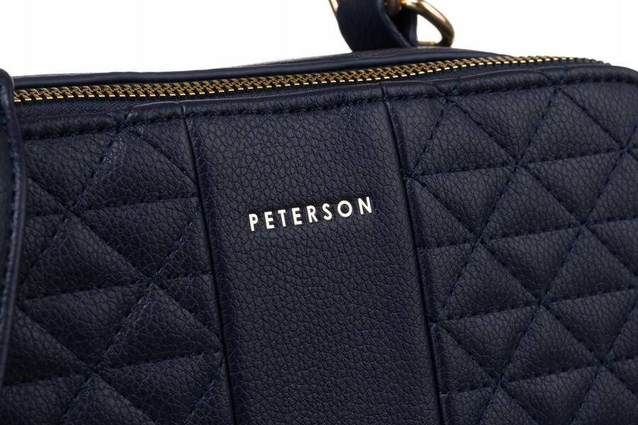 Kék Peterson steppelt oldaltáska