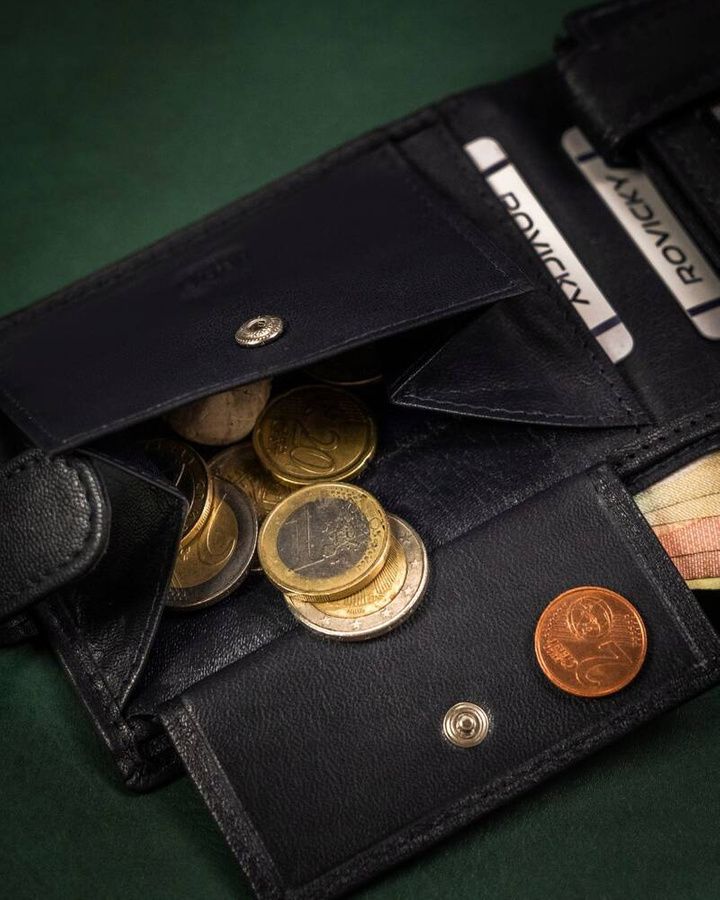 Kék Rovicky nagyméretű patentos férfi pénztárca