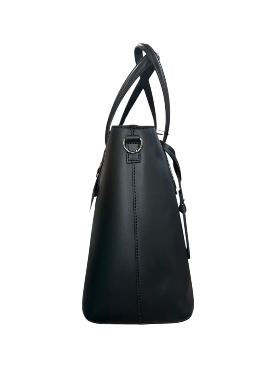 Fekete nagy női bőr kézitáska