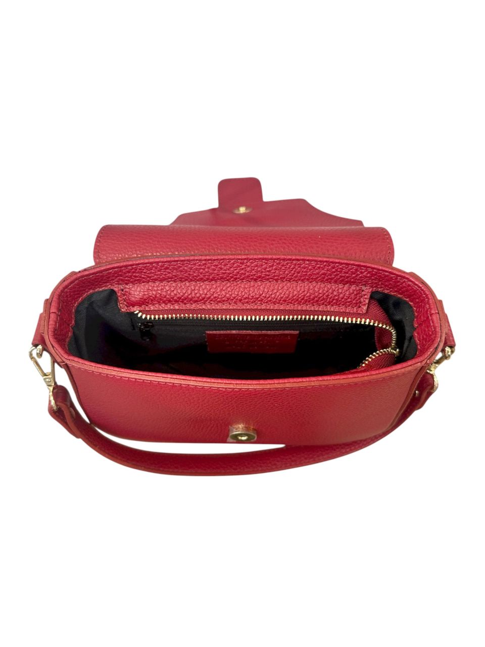 Bordó női bőr váll-, oldaltáska Bordó női bőr váll-, oldaltáska