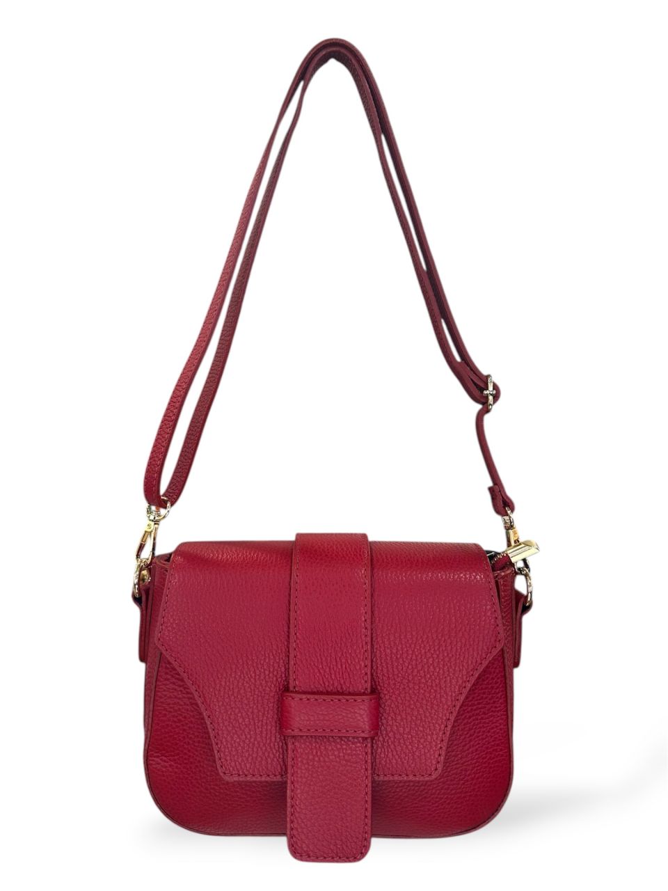 Bordó női bőr váll-, oldaltáska Bordó női bőr váll-, oldaltáska