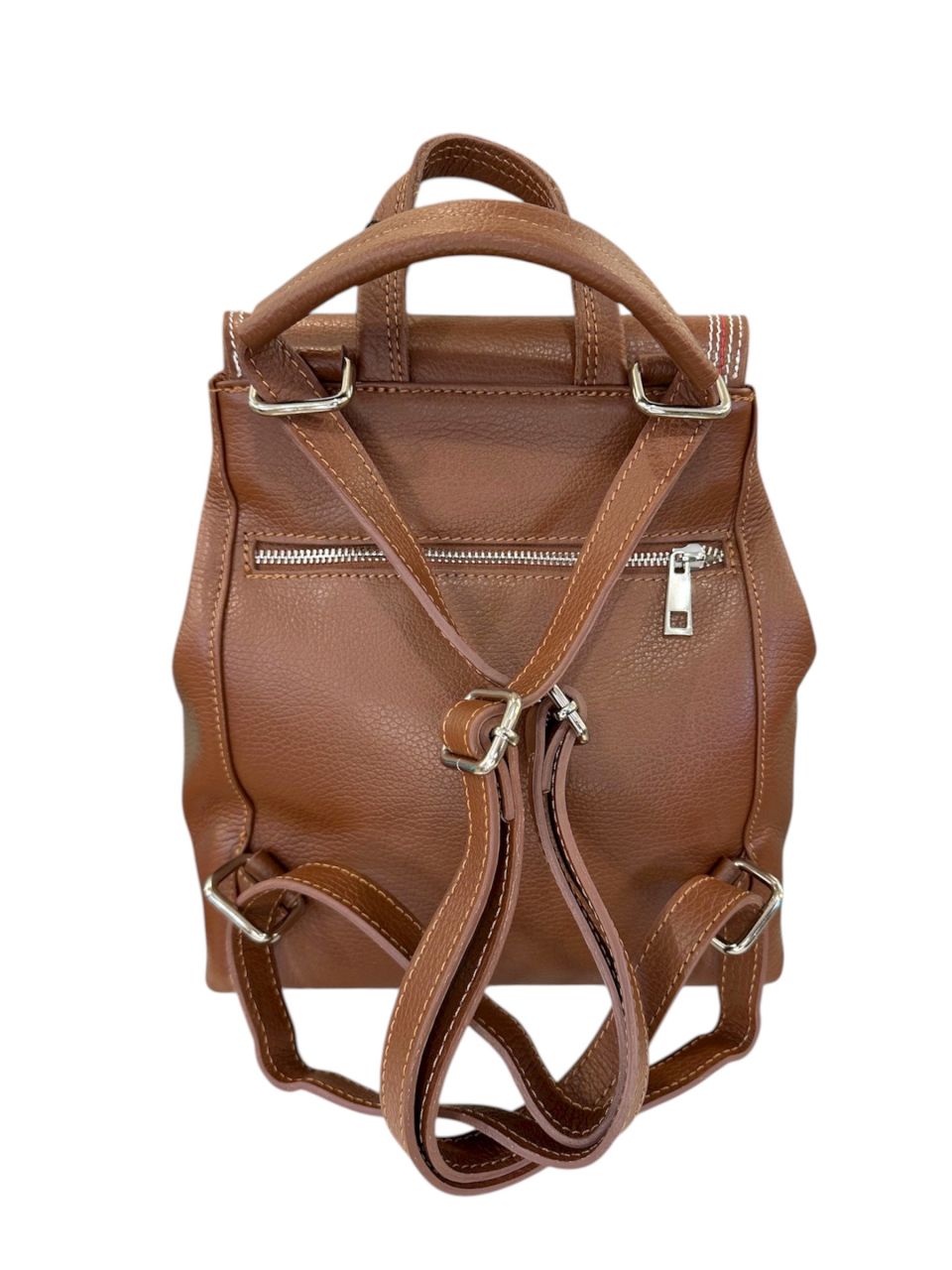 Barna női bőr átalakítható hátizsák Barna női bőr átalakítható hátizsák
