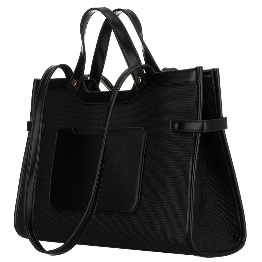 Fekete Peterson nagy váll-/kézitáska