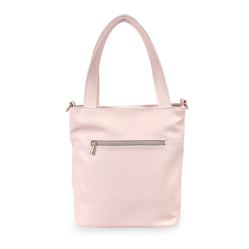 Rózsaszín - fehér Zellia női válltáska Rózsaszín - fehér Zellia női válltáska