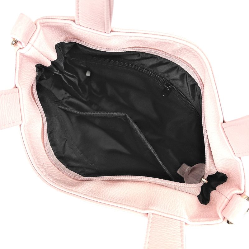 Rózsaszín - fehér Zellia női válltáska Rózsaszín - fehér Zellia női válltáska