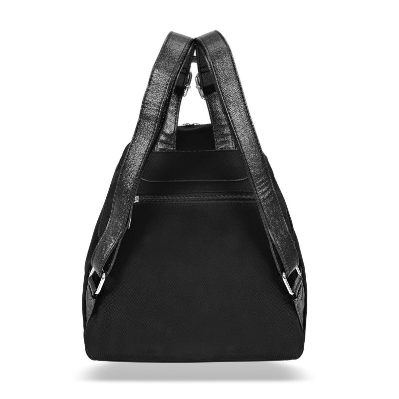 Fekete Zellia sok zsebes hátizsák