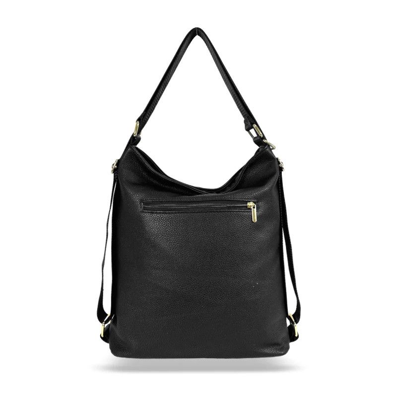 Fekete leopárd Zellia átalakítható táska Fekete leopárd Zellia átalakítható táska