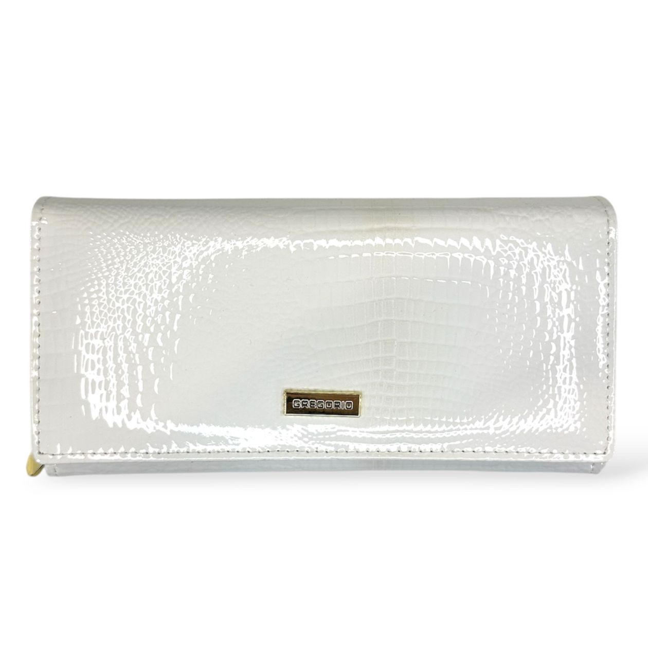 Fehér Gregorio nagy női bőr pénztárca