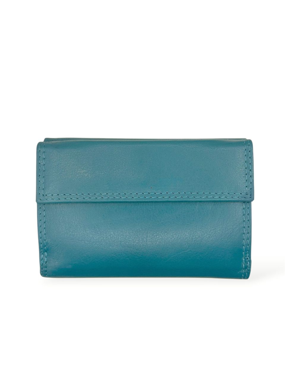 Türkizkék kicsi, női bőr pénztárca Türkizkék kicsi, női bőr pénztárca
