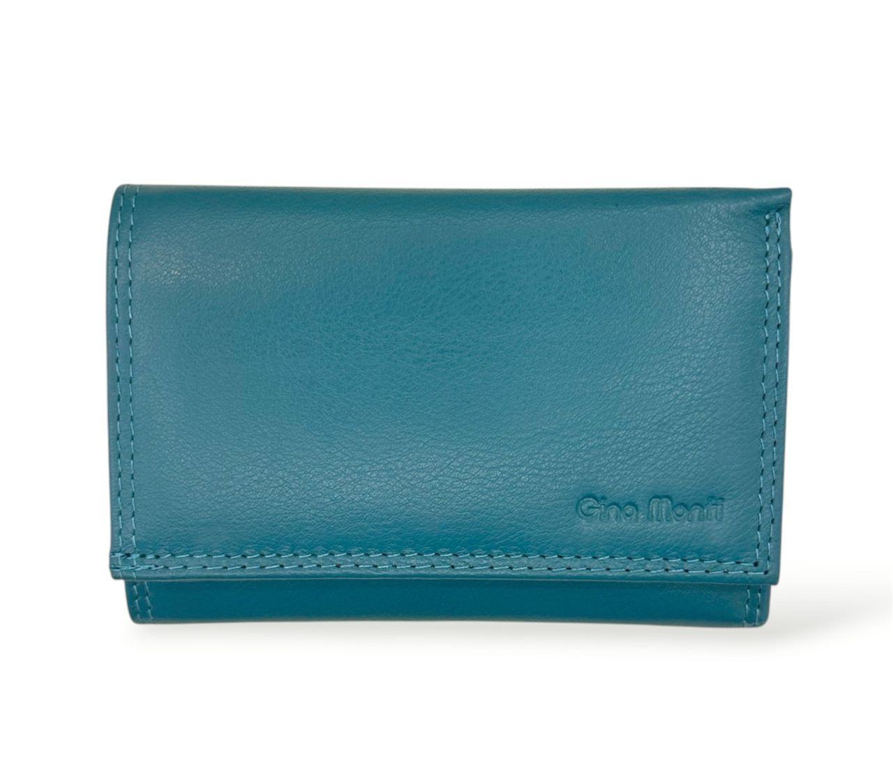 Türkizkék kicsi, női bőr pénztárca Türkizkék kicsi, női bőr pénztárca