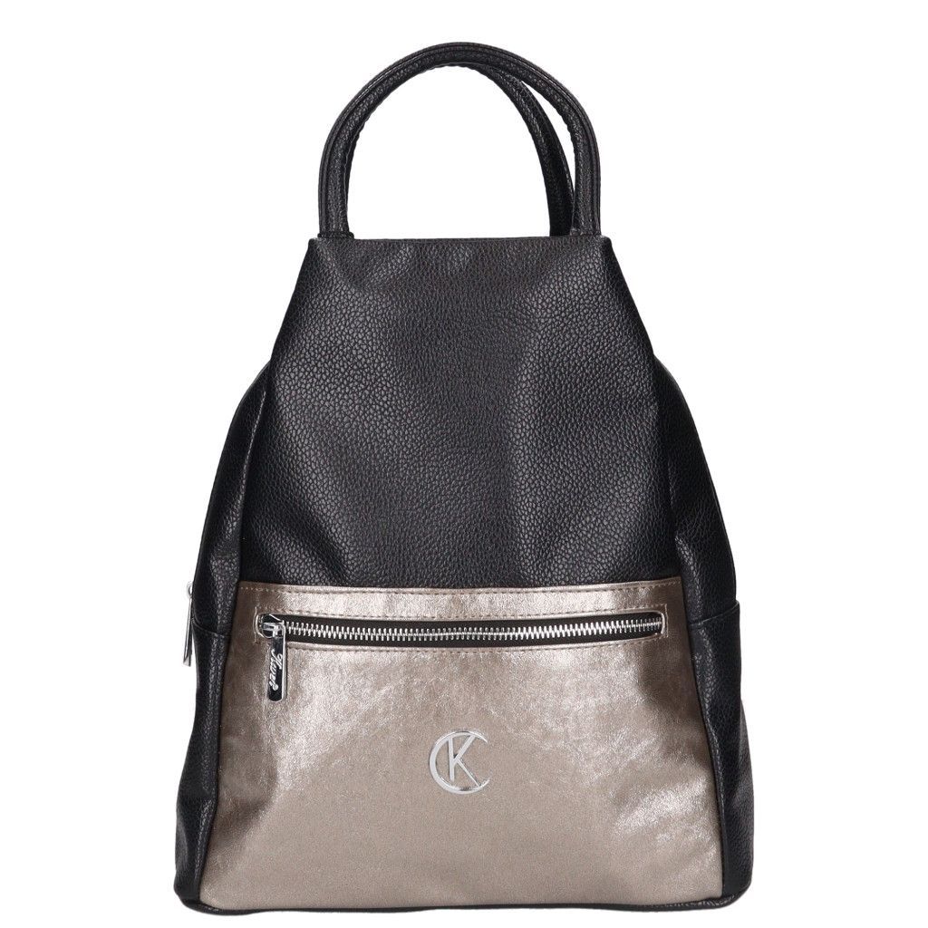 Fekete-grafit női táska és pénztárca szett Fekete-grafit női táska és pénztárca szett