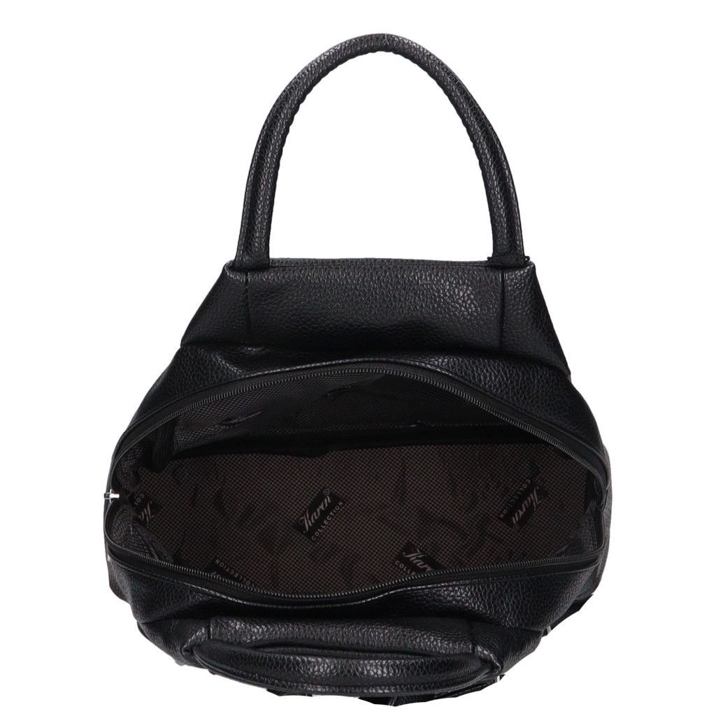 Fekete-grafit női táska és pénztárca szett Fekete-grafit női táska és pénztárca szett