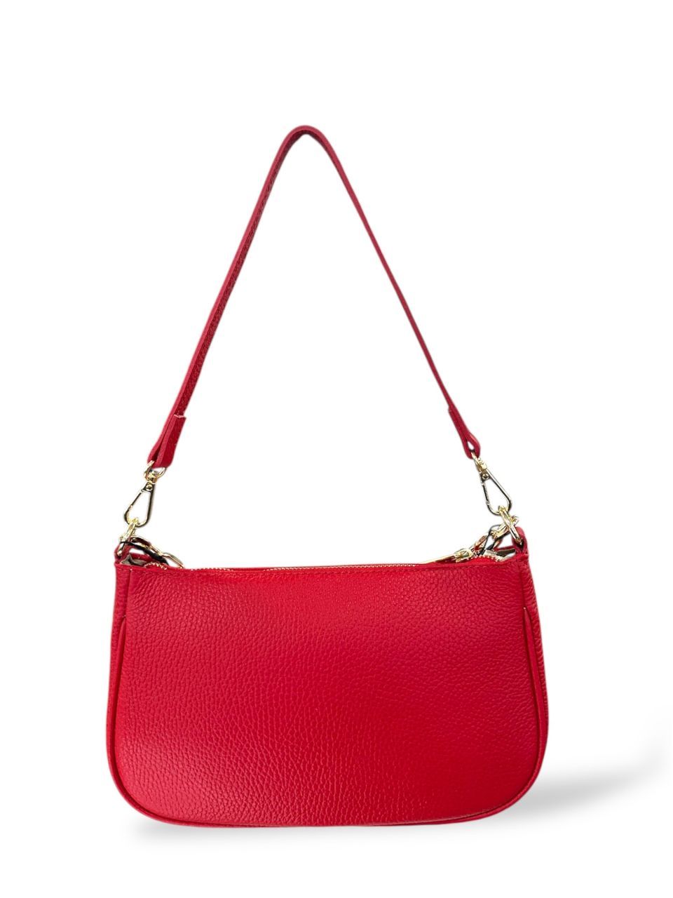 Piros bőr táska és pénztárca szett Piros bőr táska és pénztárca szett