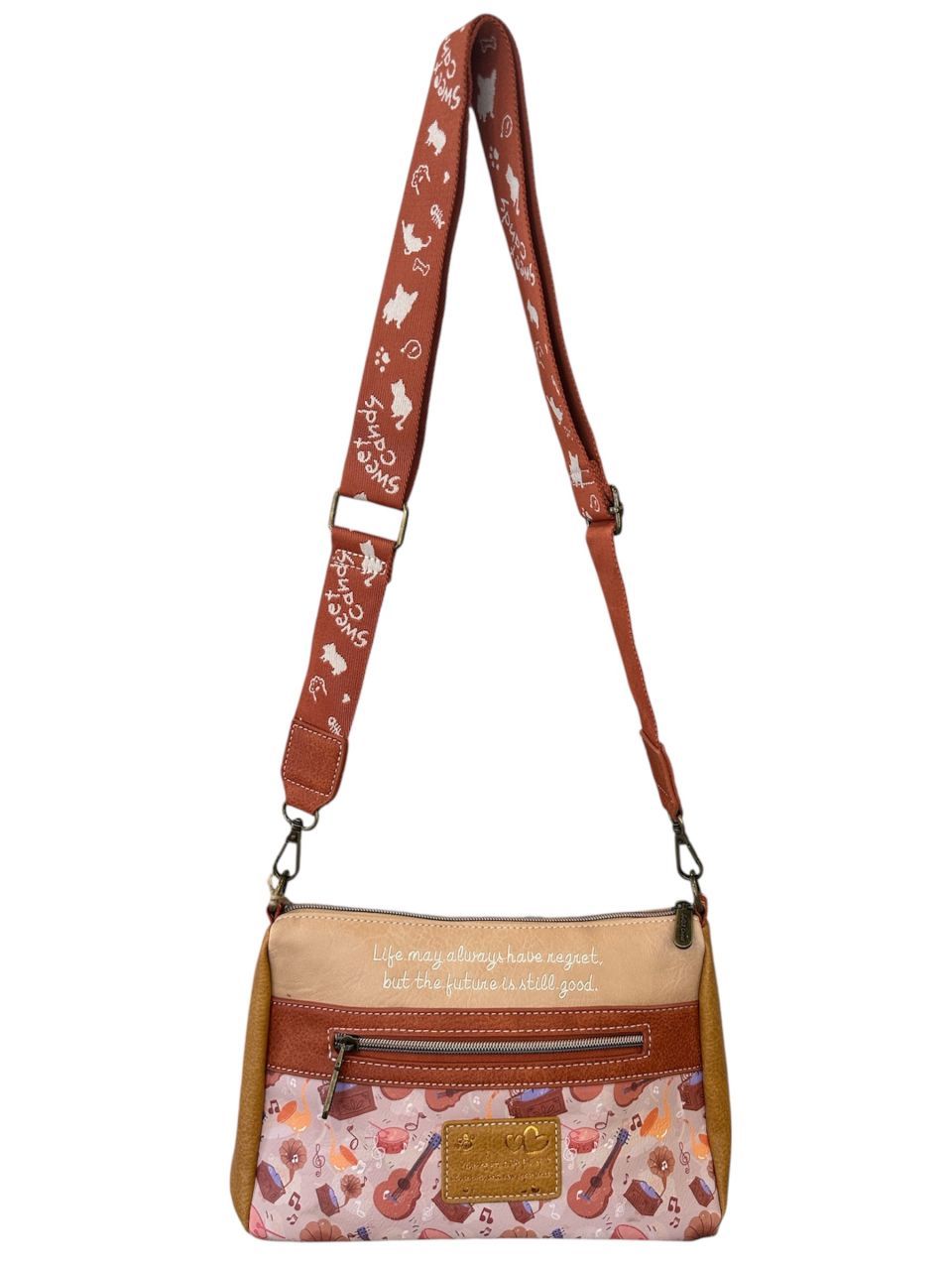 Sweet Candy Aranydallam oldaltáska és pénztárrca szett Sweet Candy Aranydallam oldaltáska és pénztárrca szett