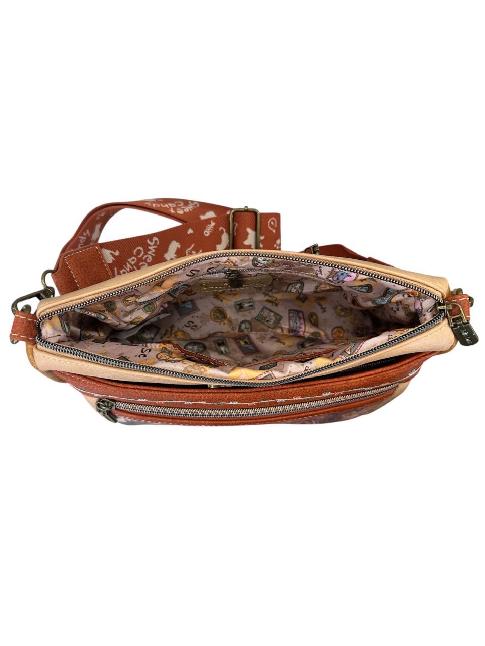 Sweet Candy Aranydallam oldaltáska és pénztárrca szett Sweet Candy Aranydallam oldaltáska és pénztárrca szett