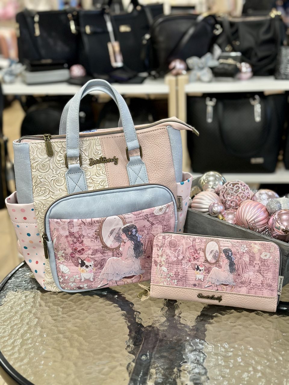 Sweet Candy Szépségszalon hátitáska és pénztárca szett Sweet Candy Szépségszalon hátitáska és pénztárca szett