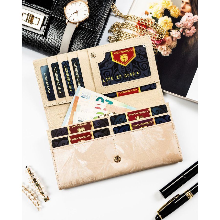 Bézs táska és pénztárca szett Bézs táska és pénztárca szett