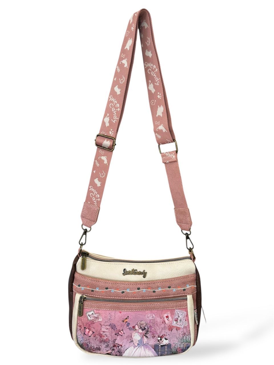 Sweet Candy Pillangókert táska és pénztárca szett Sweet Candy Pillangókert táska és pénztárca szett