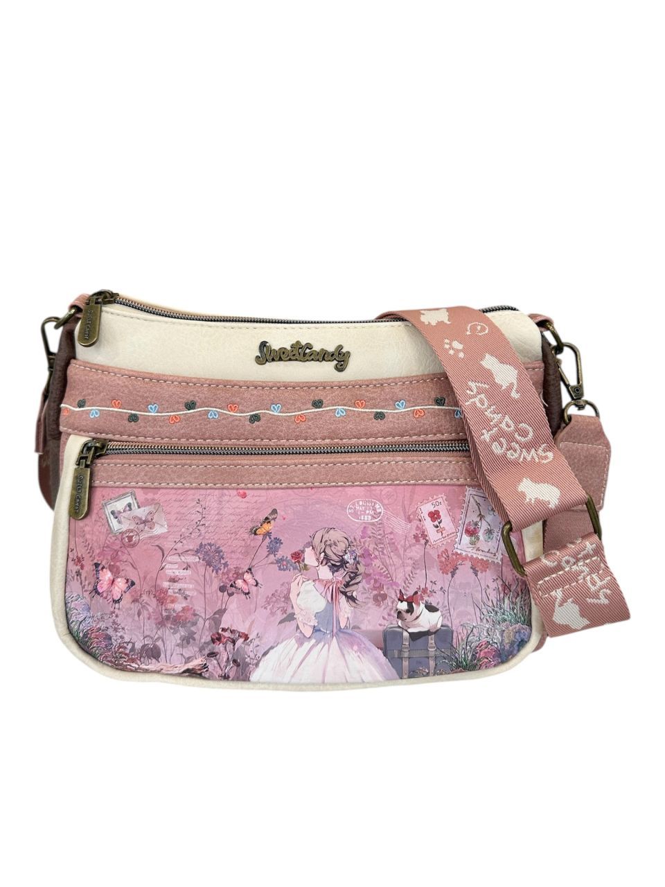 Sweet Candy Pillangókert táska és pénztárca szett Sweet Candy Pillangókert táska és pénztárca szett