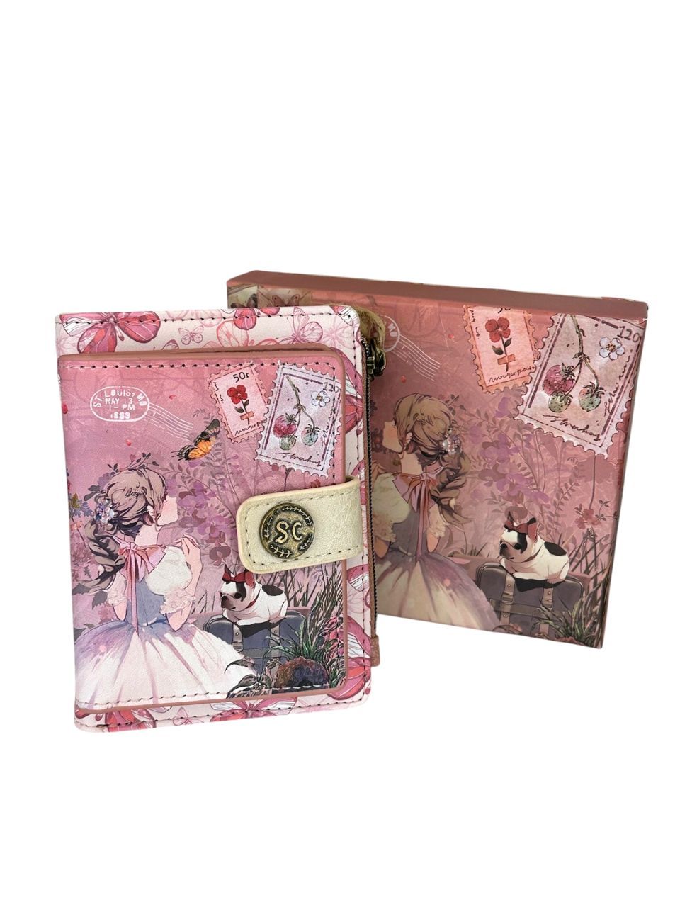 Sweet Candy Pillangókert táska és pénztárca szett Sweet Candy Pillangókert táska és pénztárca szett