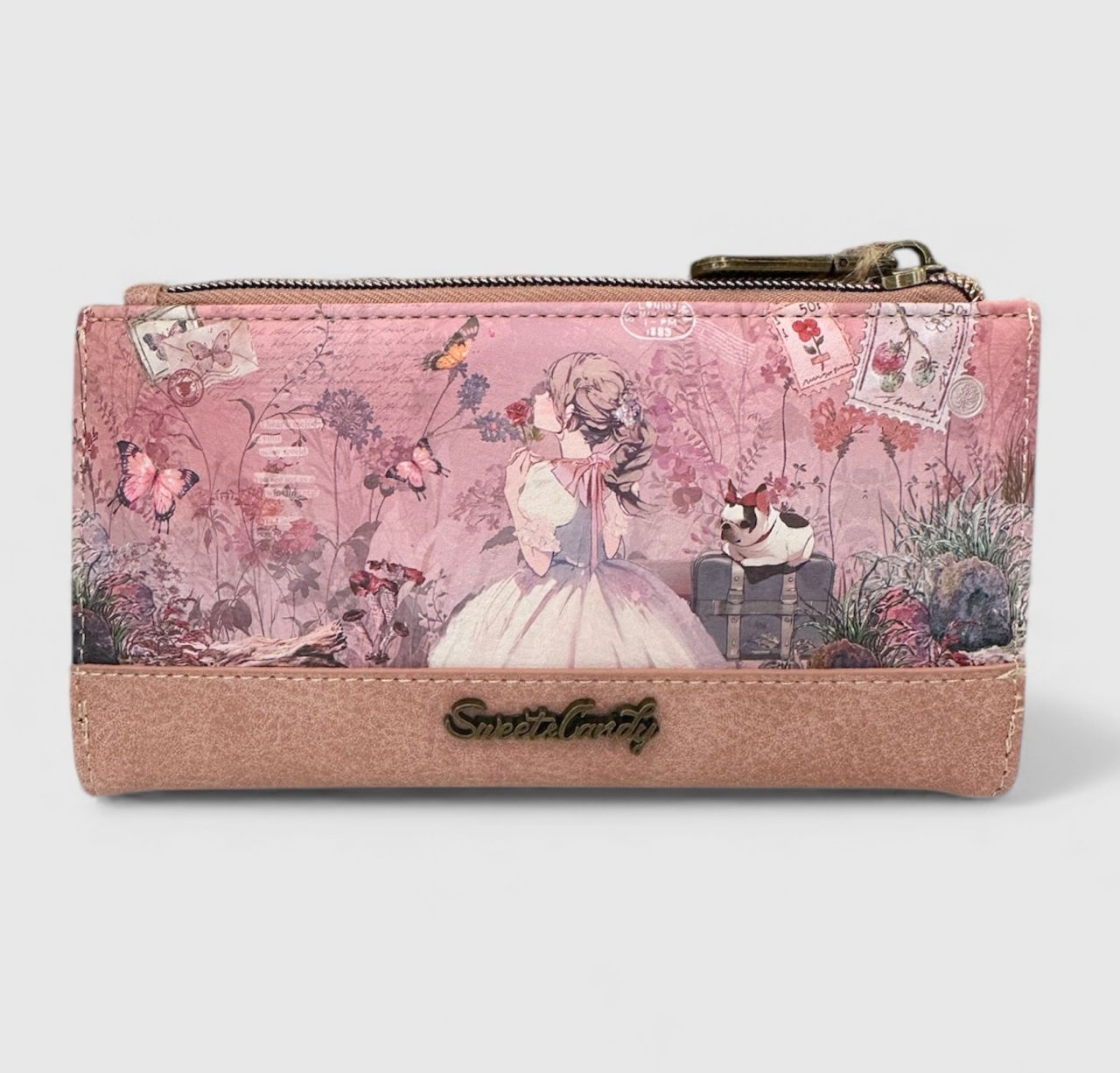 Sweet Candy Pillangókert több rekeszes pénztárca Sweet Candy Pillangókert több rekeszes pénztárca