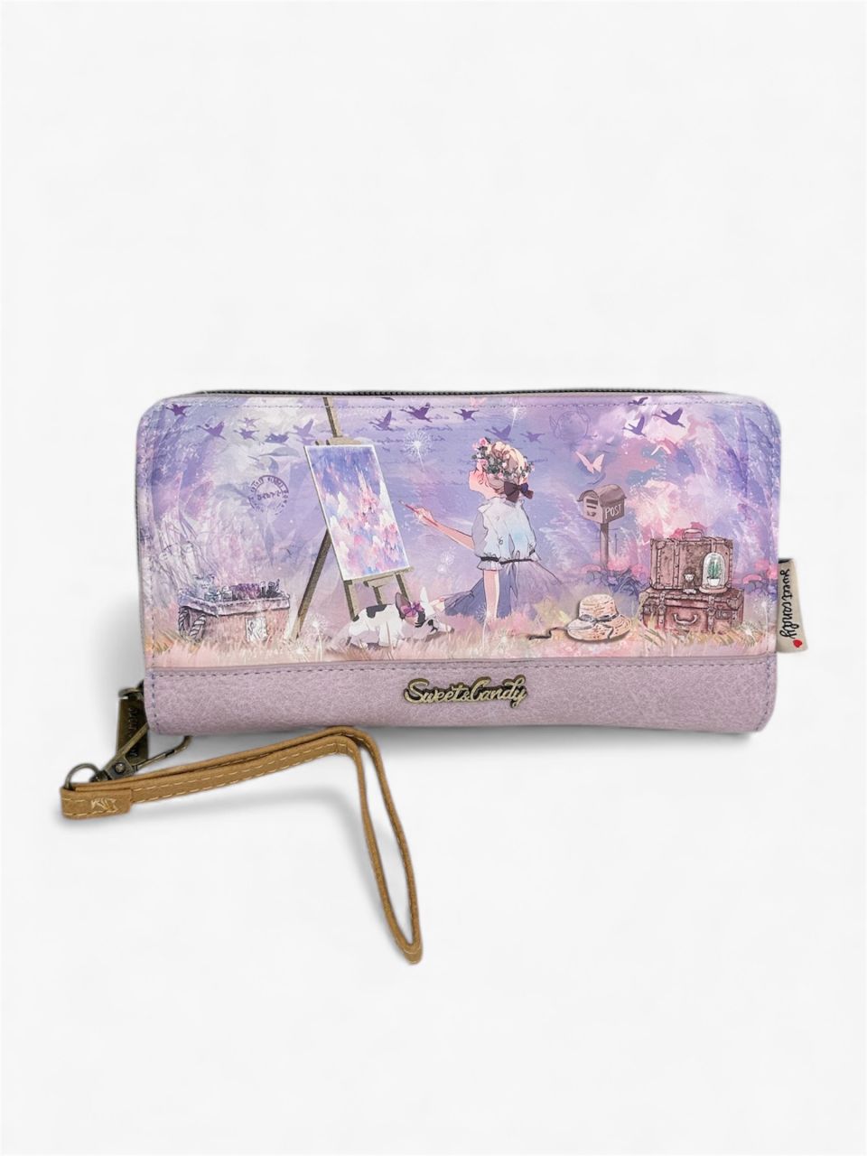 Sweet Candy Festői Álom körbe cipzáros pénztárca Sweet Candy Festői Álom körbe cipzáros pénztárca