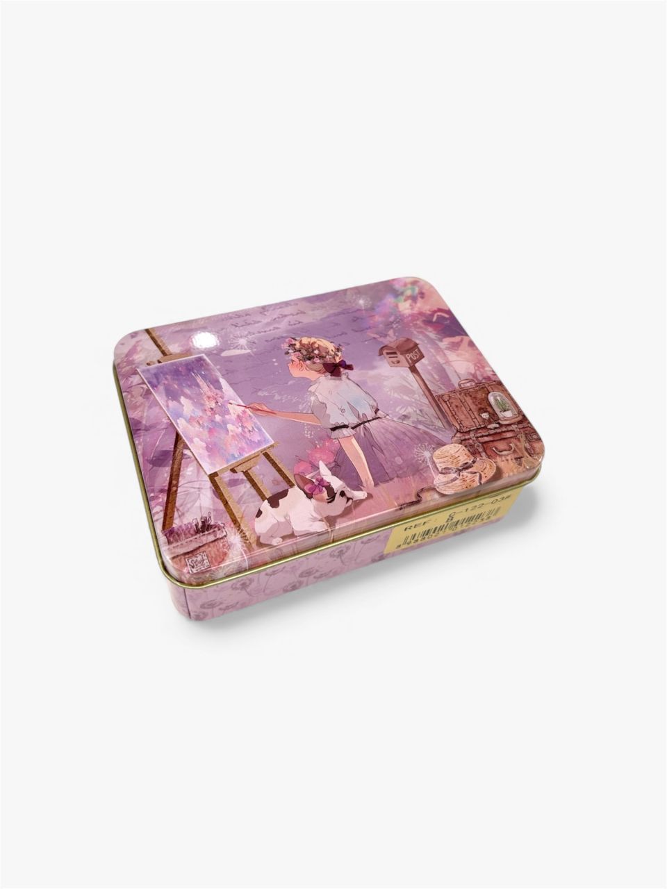 Sweet Candy Festői Álom aprótartó, fém díszdobozban Sweet Candy Festői Álom aprótartó, fém díszdobozban