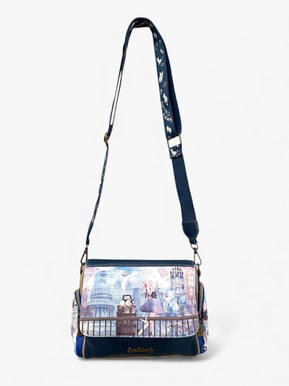 Sweet Candy Hajnalharmat fedeles oldaltáska Sweet Candy Hajnalharmat fedeles oldaltáska