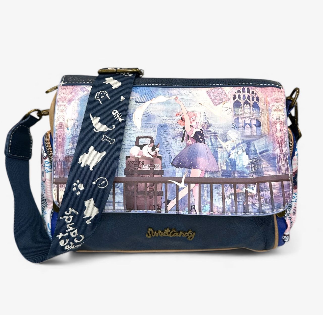 Sweet Candy Hajnalharmat fedeles oldaltáska Sweet Candy Hajnalharmat fedeles oldaltáska