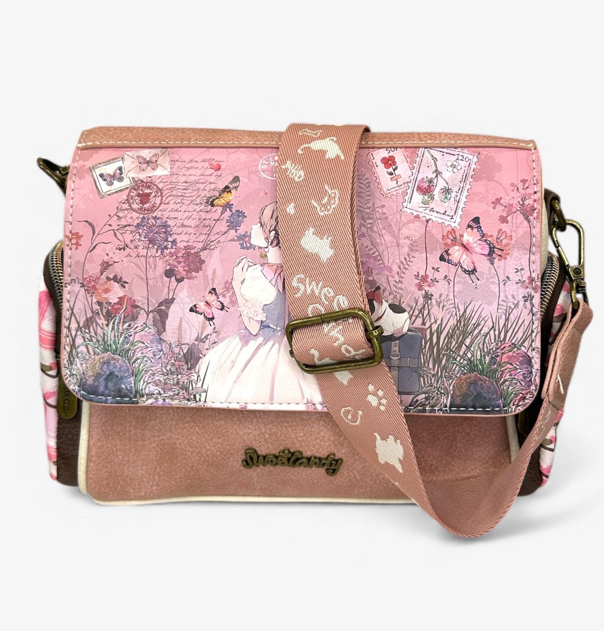 Sweet Candy Pillangókert fedeles oldaltáska Sweet Candy Pillangókert fedeles oldaltáska