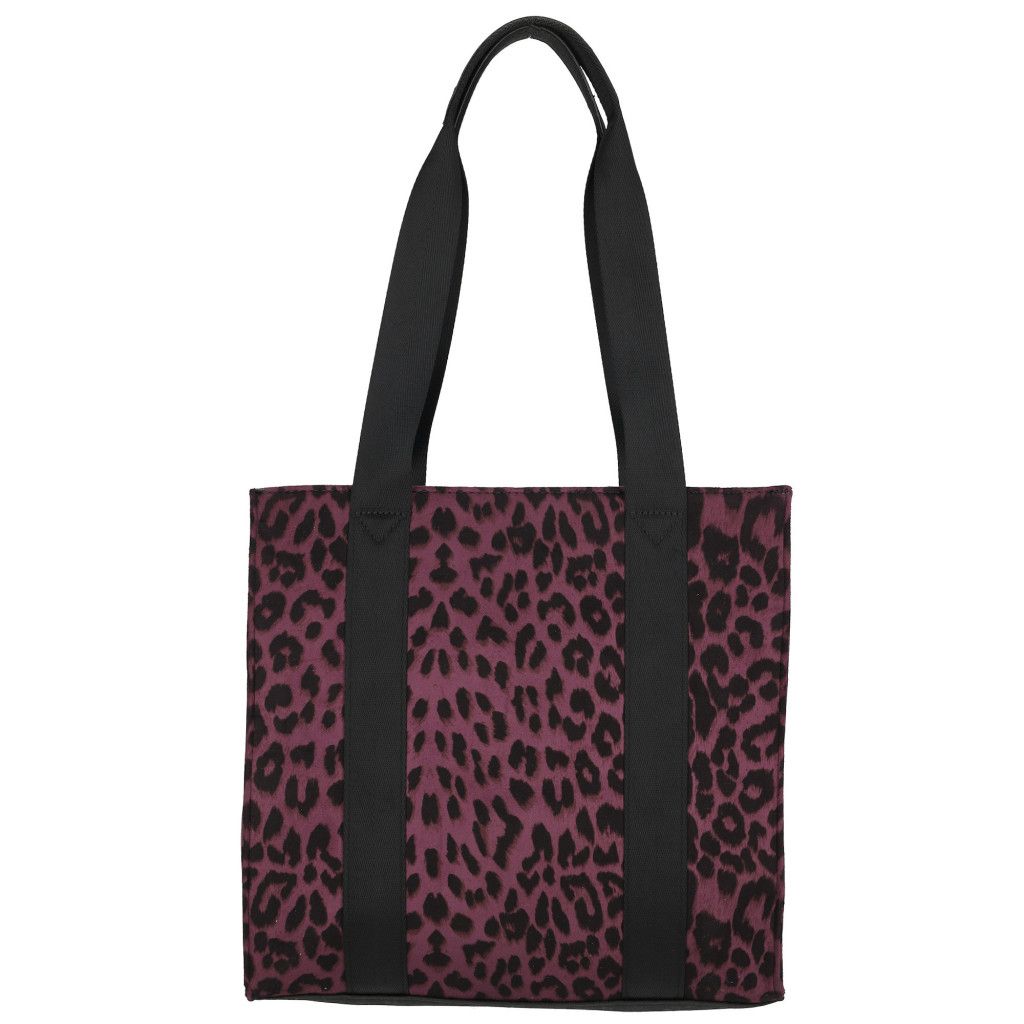 Bordó leopárdmintás sportos nagy válltáska Bordó leopárdmintás sportos nagy válltáska