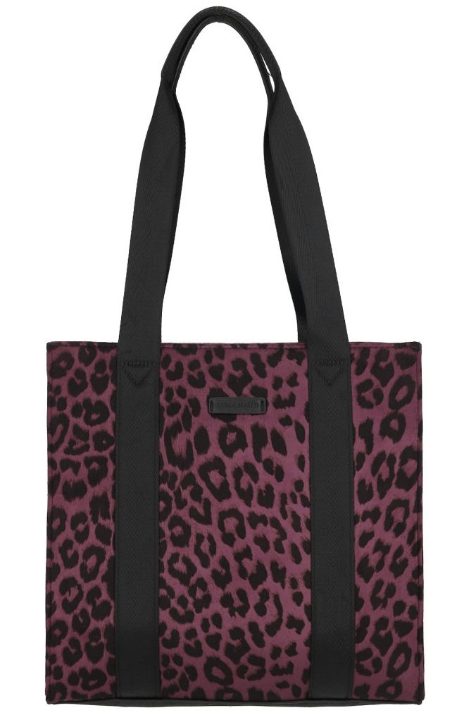 Bordó leopárdmintás sportos nagy válltáska Bordó leopárdmintás sportos nagy válltáska