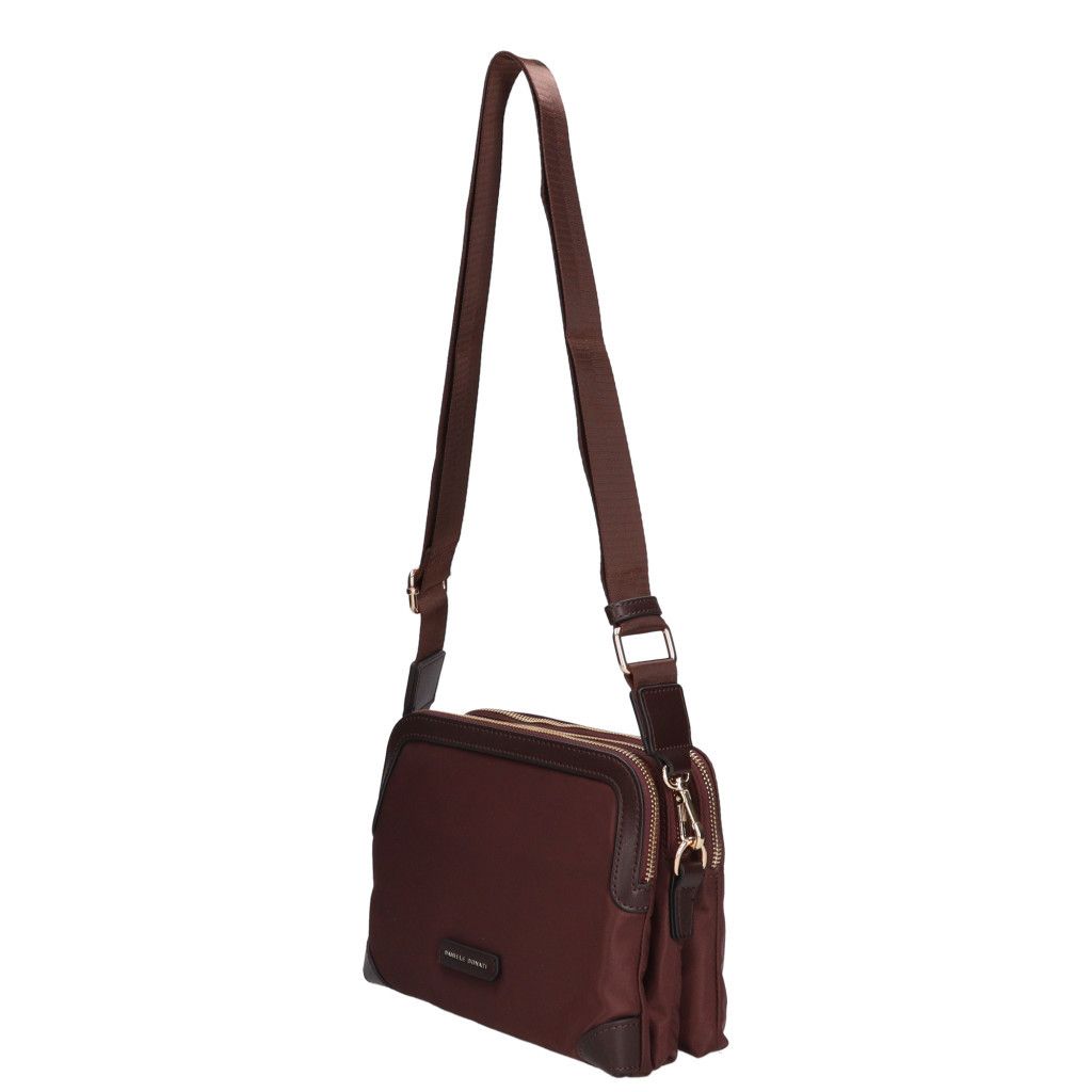 Barna sok zsebes kisebb oldaltáska Barna sok zsebes kisebb oldaltáska