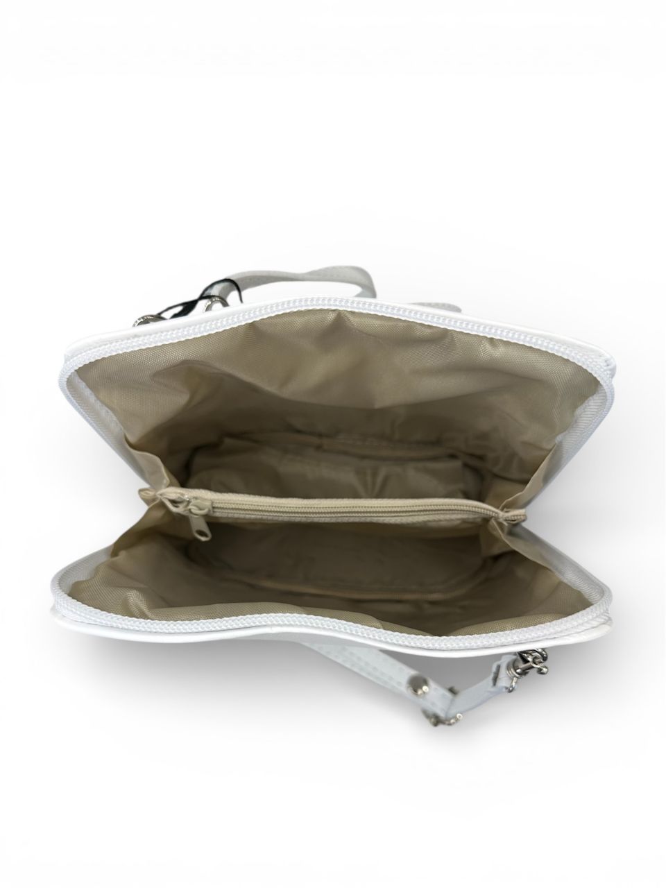 Púder nyomott virágmintás kicsi bőr oldaltáska Púder nyomott virágmintás kicsi bőr oldaltáska