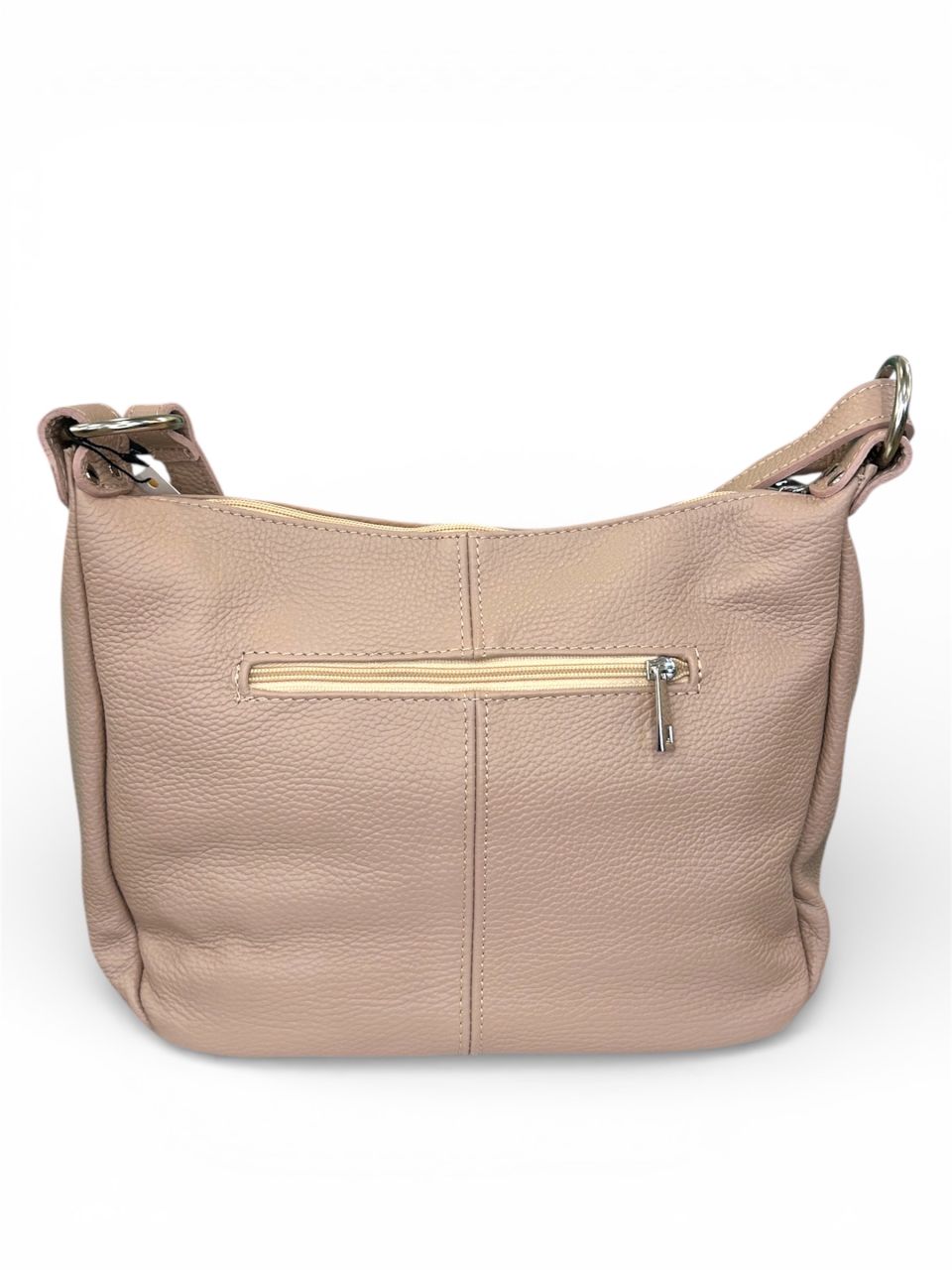 Púder nyomott virágmintás bőr oldaltáska