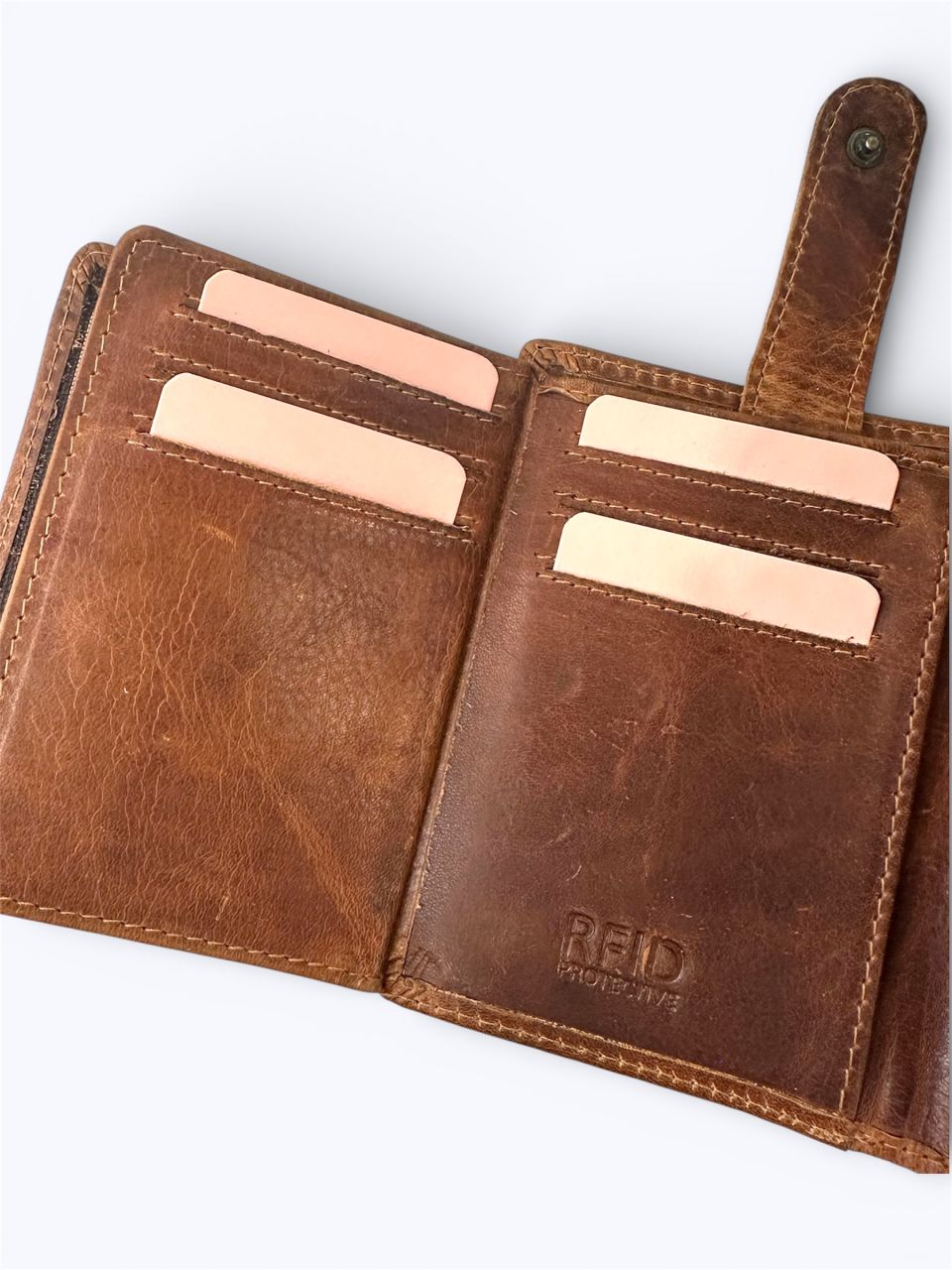 Barna kis méretű női bőr pénztárca