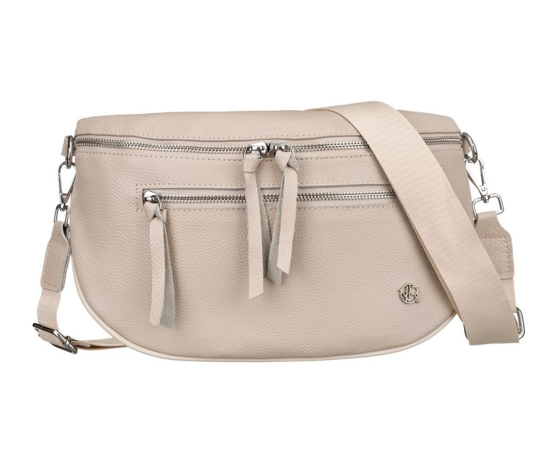 Bézs sok zsebes női testtáska