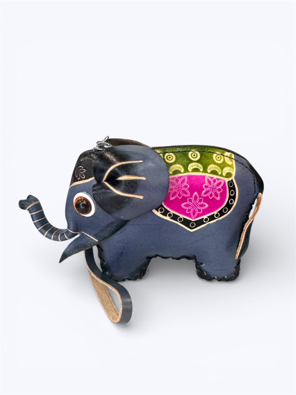 Állatfigurás bőr aprótartó Állatfigurás bőr aprótartó