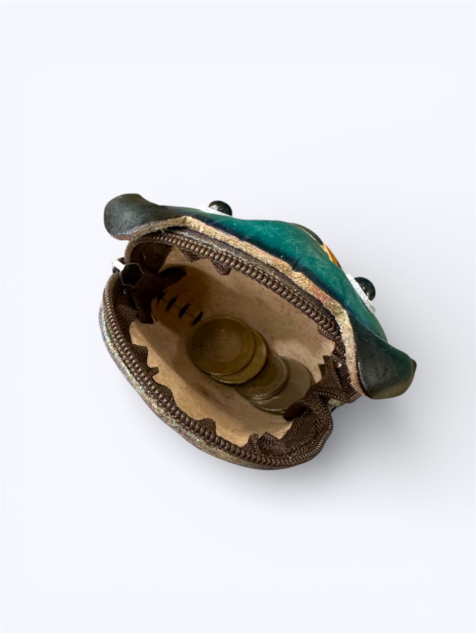 Állatfigurás bőr aprótartó Állatfigurás bőr aprótartó