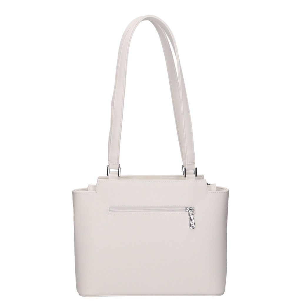 Fehér Karen nagyobb osztott válltáska