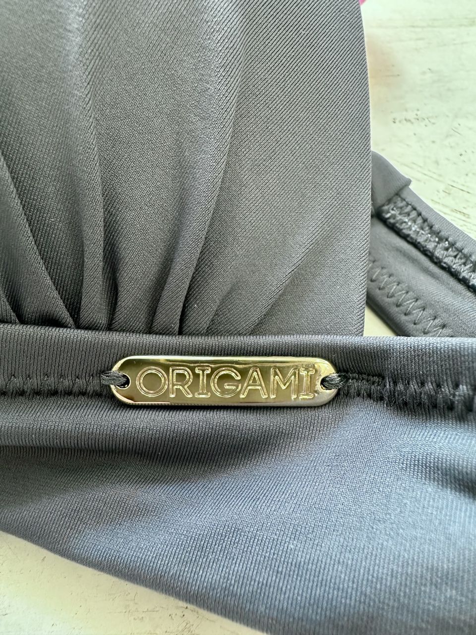 Origami Bikini B kosár, szürke