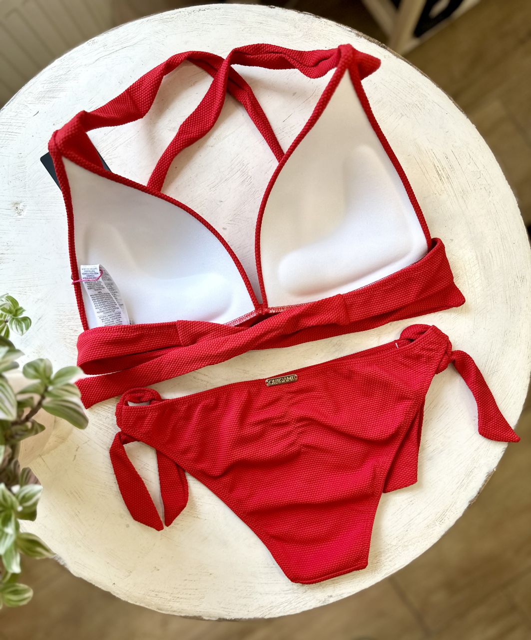 Origami Bikini B kosár, piros