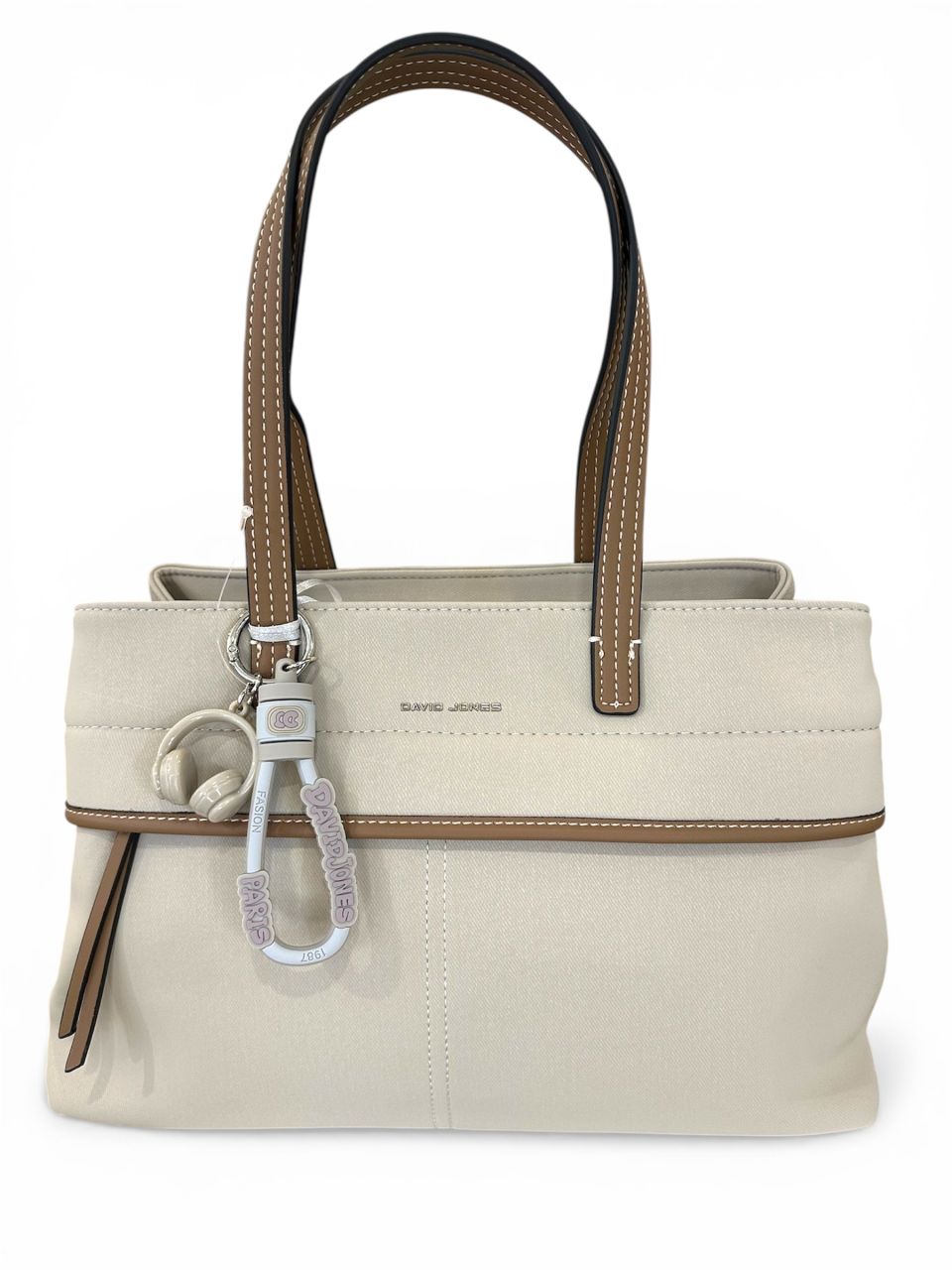 Bézs osztott David Jones válltáska