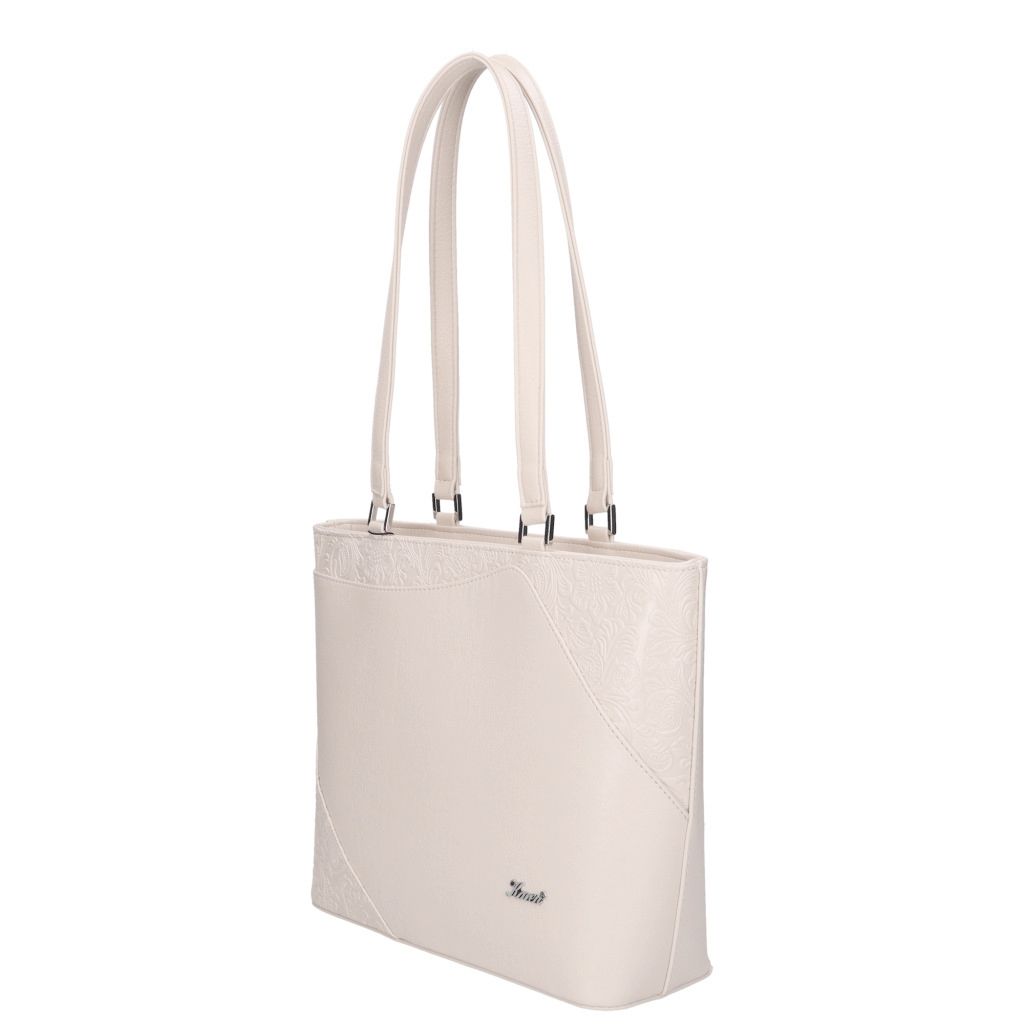 Bézs Karen osztott nagy válltáska