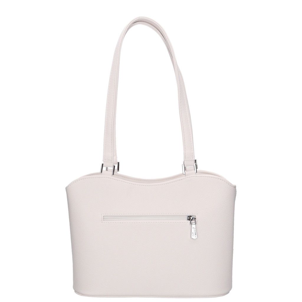 Fehér Karen osztott közepes válltáska