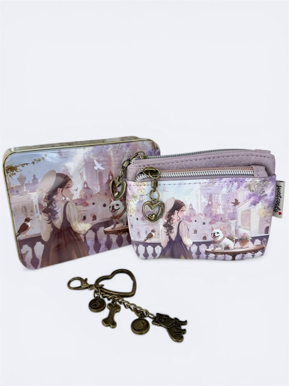 Sweet Candy Levendulaálom aprótartó, kulcstartó