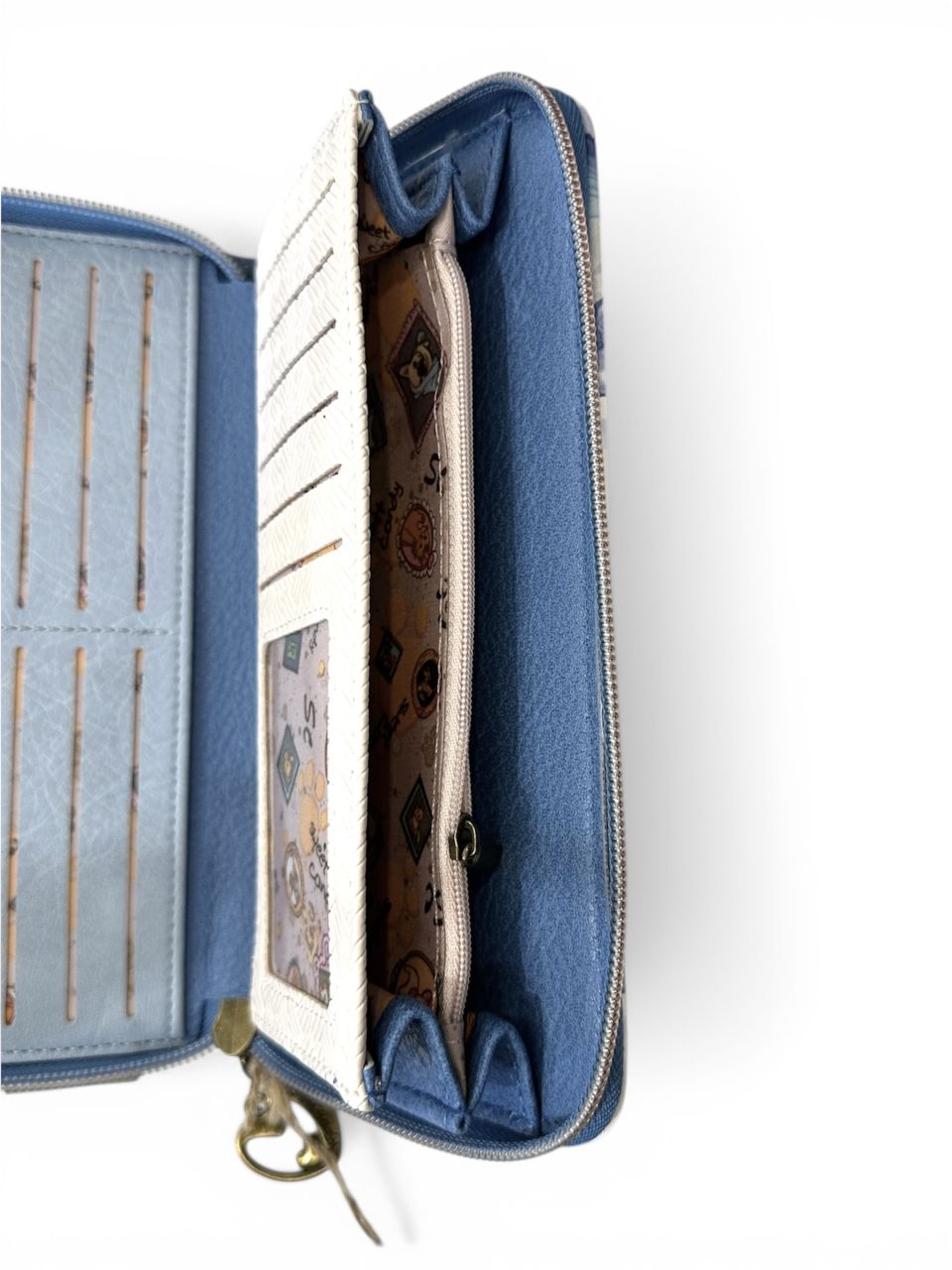 Sweet Candy Pillangóváros körbe cipzáros pénztárca