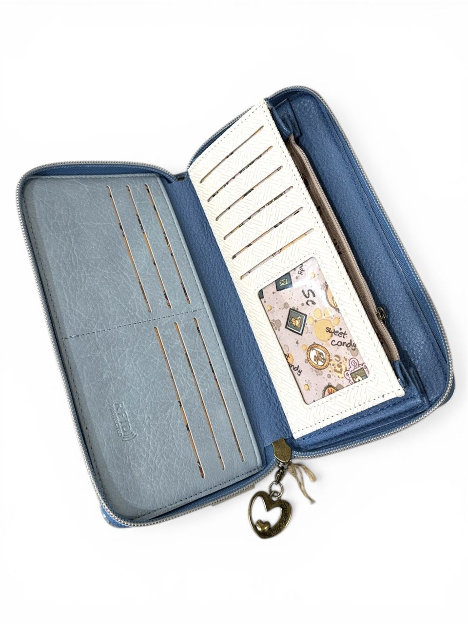 Sweet Candy Pillangóváros körbe cipzáros pénztárca